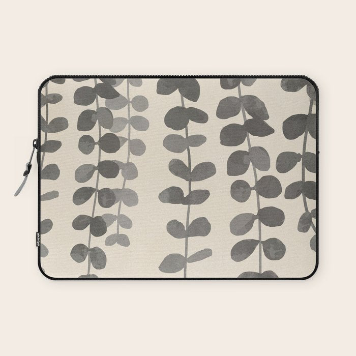 Minimal Abstract Leaves 19 Laptop Sleeve Gallery Image 1