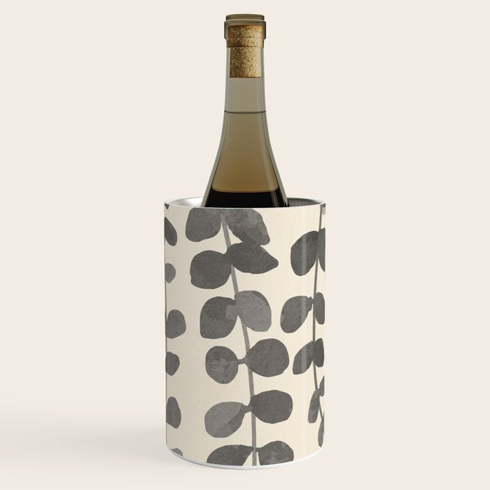 Minimal Abstract Leaves 19 Wine Chiller Gallery Image 3