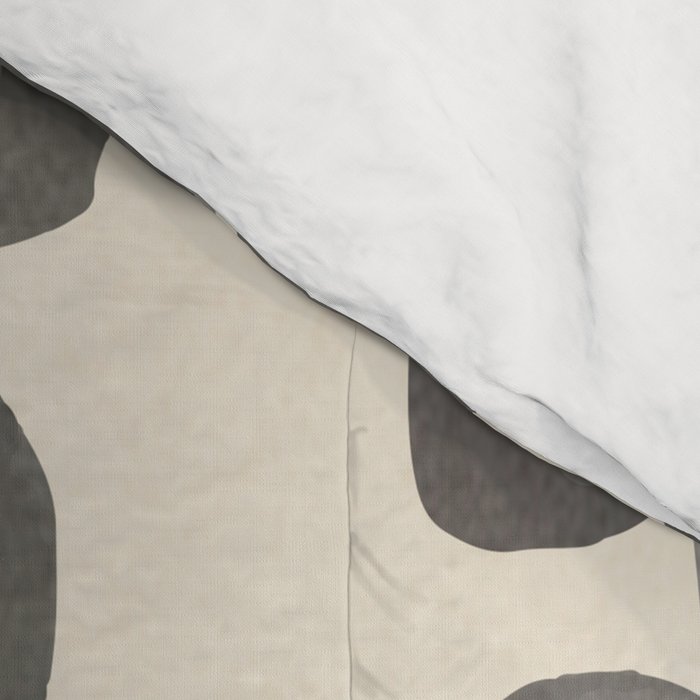 Minimal Abstract Leaves 19 Comforter Gallery Image 4