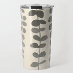 Minimal Abstract Leaves 19 Travel Mug Gallery Image 1