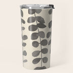 Minimal Abstract Leaves 19 Travel Mug Gallery Image 2