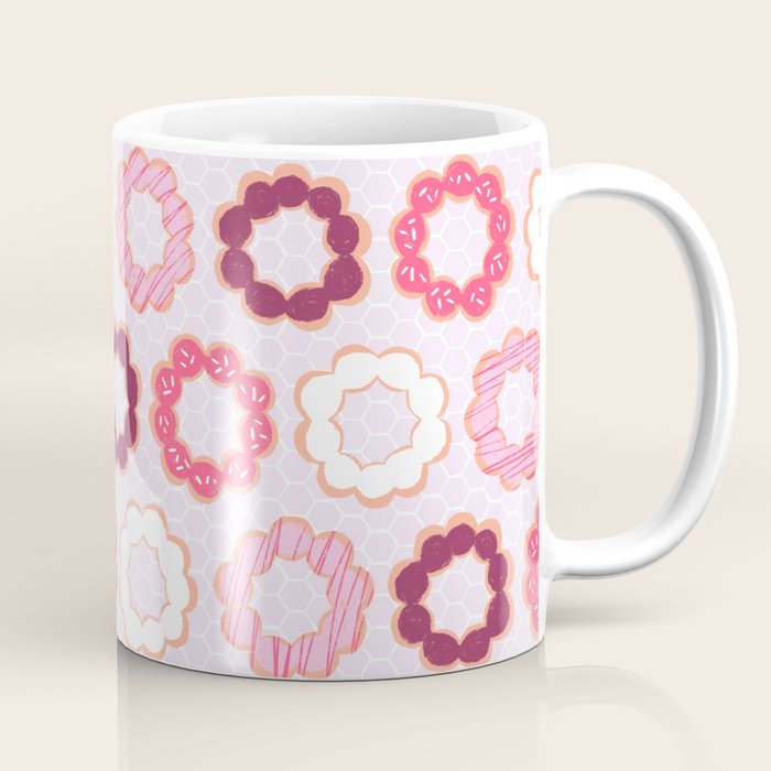 Mochi Donuts Pattern Coffee Mug Gallery Image 1