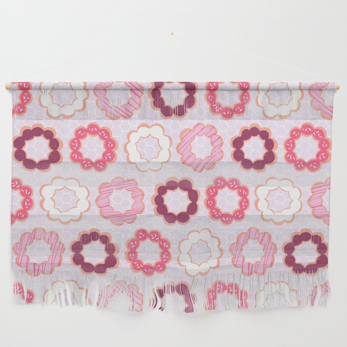 Mochi Donuts Pattern Wall Hanging Gallery Image 1