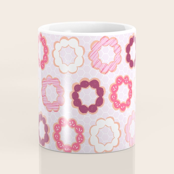 Mochi Donuts Pattern Coffee Mug Gallery Image 4