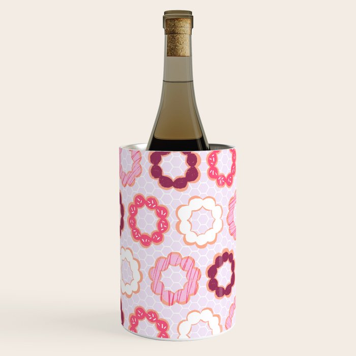 Mochi Donuts Pattern Wine Chiller Gallery Image 3
