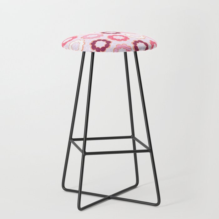 Mochi Donuts Pattern Stool Gallery Image 1