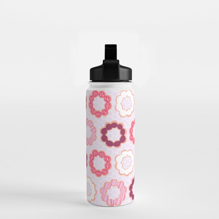 Mochi Donuts Pattern Water Bottle Gallery Image 2