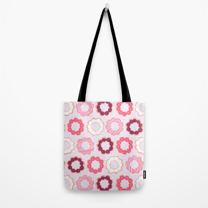 Mochi Donuts Pattern Tote Bag Gallery Image 2