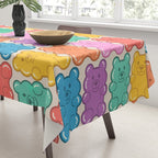 Rainbow Jelly Bears Pattern Tablecloth Gallery Image 3