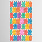 Rainbow Jelly Bears Pattern Tablecloth Gallery Image 2