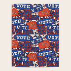 Vote Print in Red, White, and Blue Poster Gallery Image 4