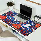 Vote Print in Red, White, and Blue Desk Mat Gallery Image 2