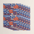 Vote Print in Red, White, and Blue Wrapping Paper Gallery Image 3