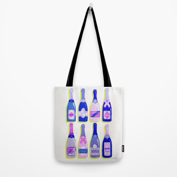 French Champagne Collection - Indigo Tote Bag Gallery Image 2