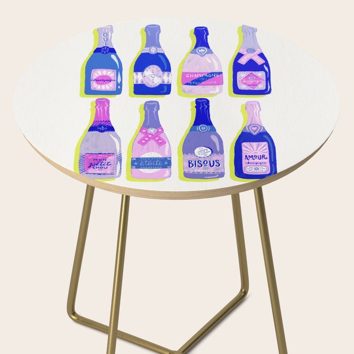 French Champagne Collection - Indigo Side Table Gallery Image 2