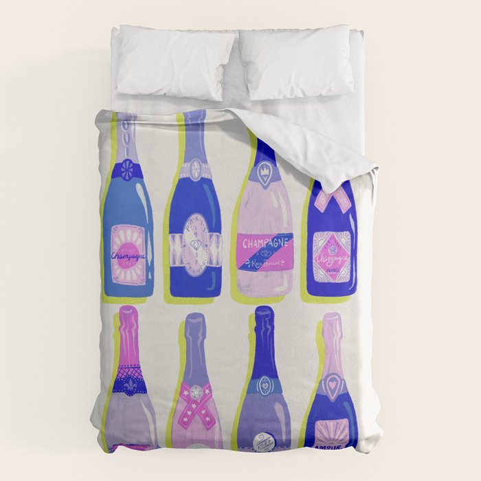 French Champagne Collection - Indigo Duvet Cover Gallery Image 6