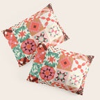 Winter Quilt Pattern no4 Pillow Sham Gallery Image 3