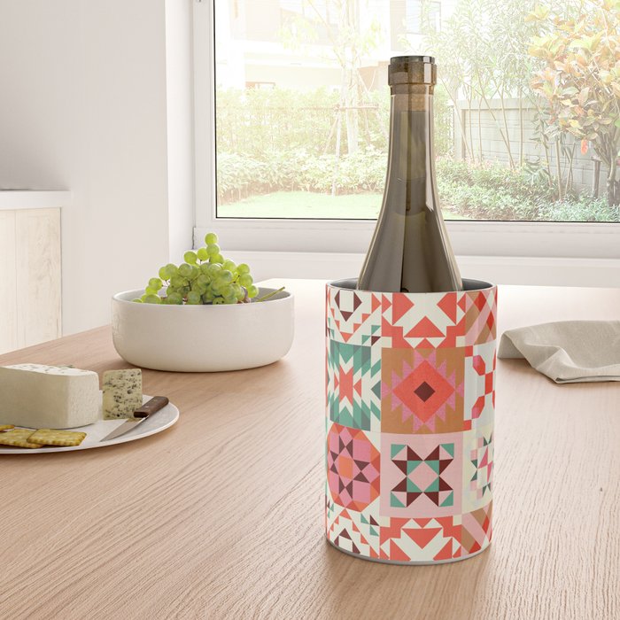 Winter Quilt Pattern no4 Wine Chiller Gallery Image 4