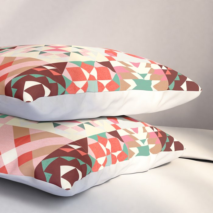 Winter Quilt Pattern no4 Pillow Sham Gallery Image 3