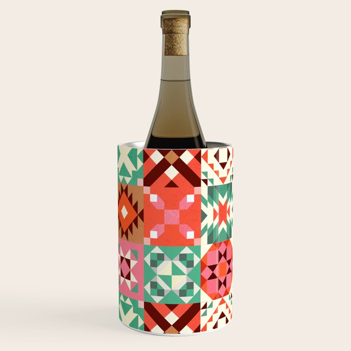Winter Quilt Pattern no4 Wine Chiller Gallery Image 2