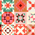 Winter Quilt Pattern no4 Coffee Mug Gallery Image 2