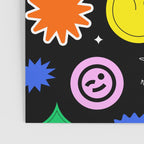 Modern minimalist art sticker pattern Poster Gallery Image 3