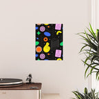 Modern minimalist art sticker pattern Poster Gallery Image 2