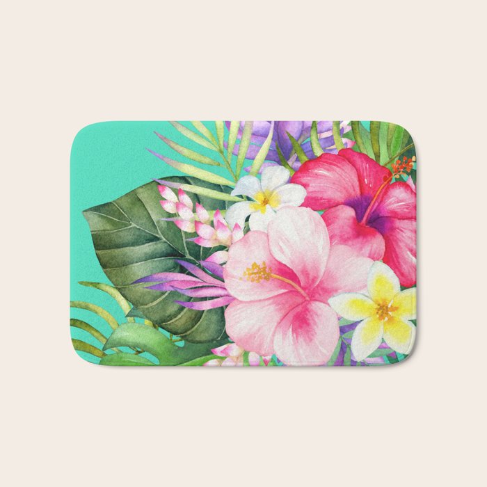 Tropical Vibe Bath Mat Gallery Image 1