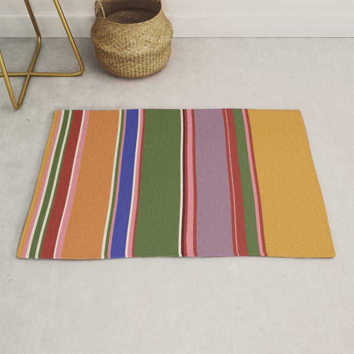 Folk abstract pattern #4 Rug Gallery Image 1