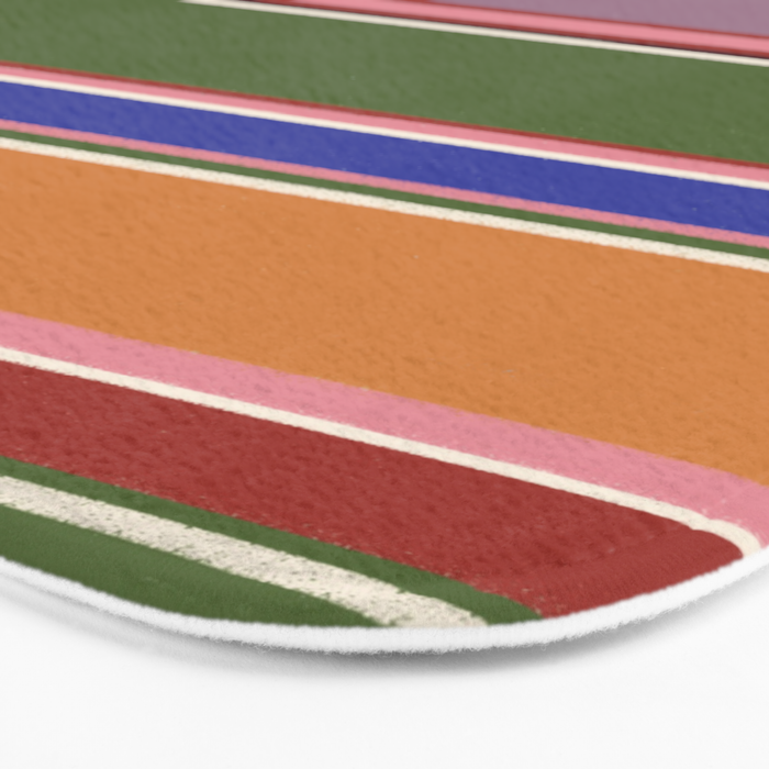 Folk abstract pattern #4 Bath Mat Gallery Image 3