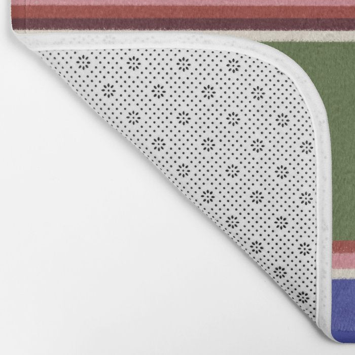 Folk abstract pattern #4 Bath Mat Gallery Image 2