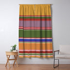 Folk abstract pattern #4 Window Curtain Gallery Image 5