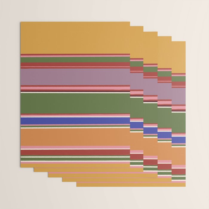 Folk abstract pattern #4 Wrapping Paper Gallery Image 3
