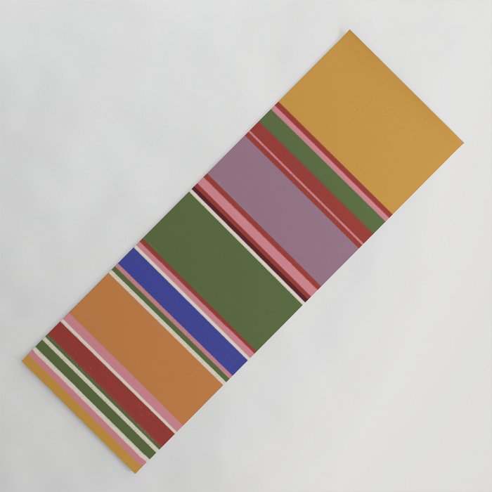 Folk abstract pattern #4 Yoga Mat Gallery Image 1