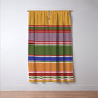 Folk abstract pattern #4 Window Curtain Gallery Image 3
