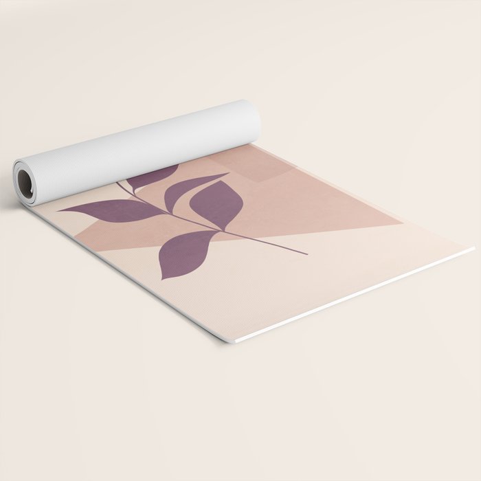 Minimal Abstract Art Plant 12 Yoga Mat Gallery Image 2
