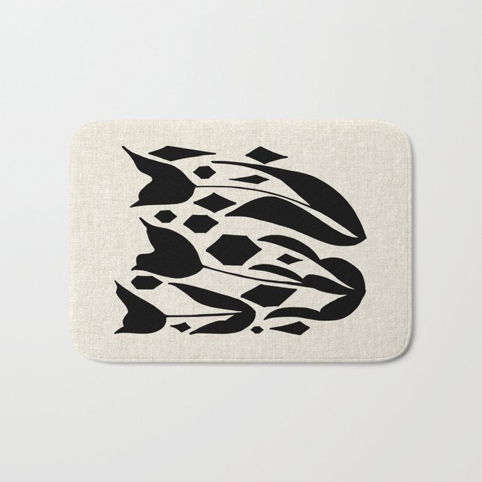 Diamond Tulips Bath Mat Gallery Image 1