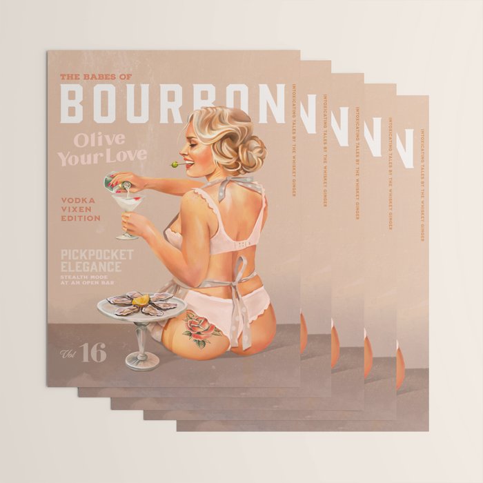The Babes Of Bourbon Vol. 16: Vodka Vixen Edition Wrapping Paper Gallery Image 3