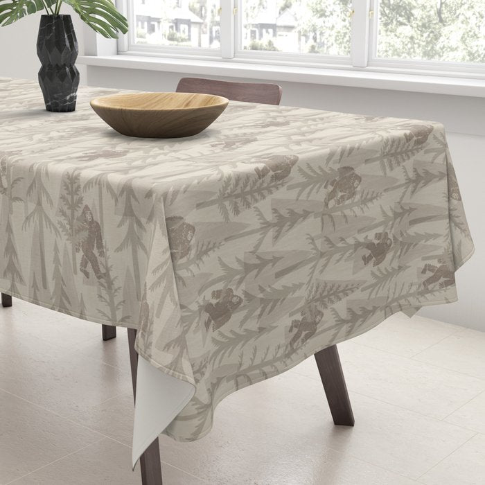 Subtle Sasquatch - Neutral Tablecloth Gallery Image 3