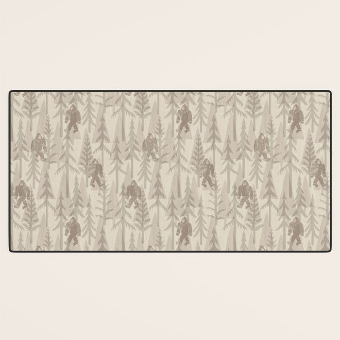 Subtle Sasquatch - Neutral Desk Mat Gallery Image 3