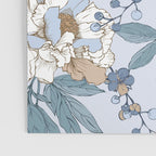  lush blue peonies  Poster Gallery Image 3