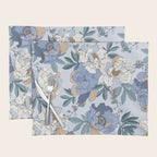  lush blue peonies  Placemat Gallery Image 1