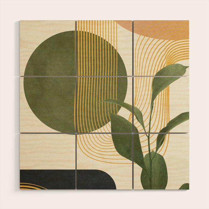 Branch Design 1 Wood Wall Art Gallery Image 1