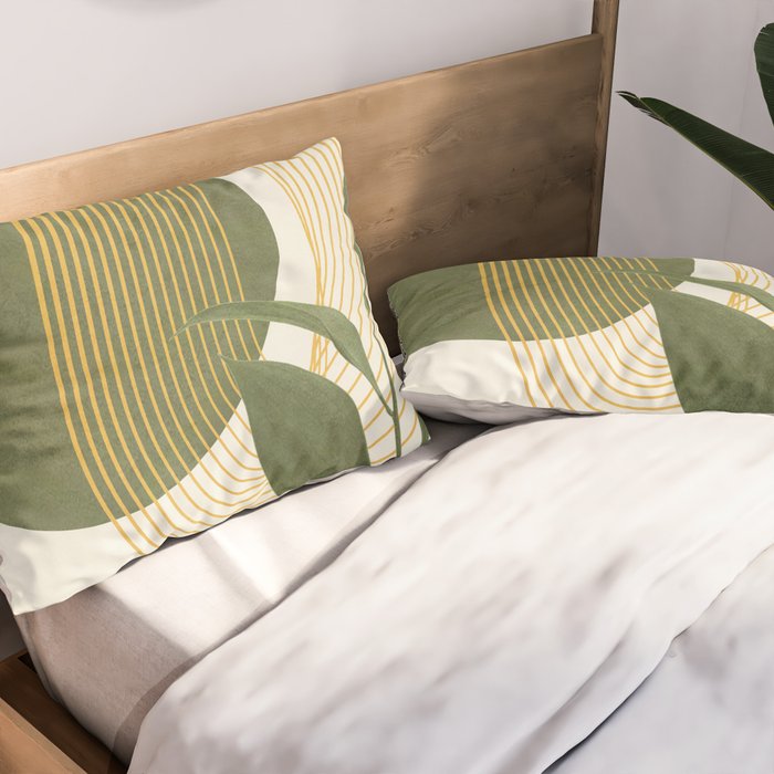 Branch Design 1 Pillow Sham Gallery Image 2
