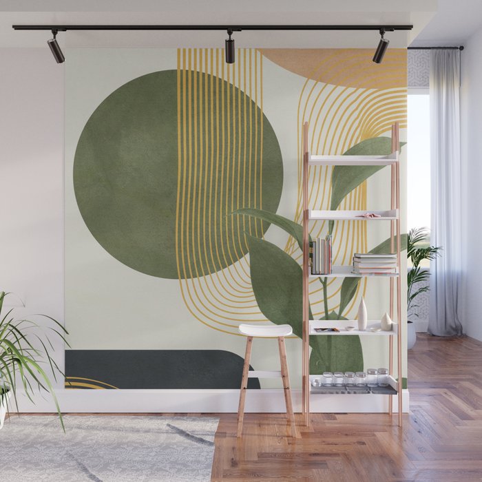 Branch Design 1 Wall Mural Gallery Image 1