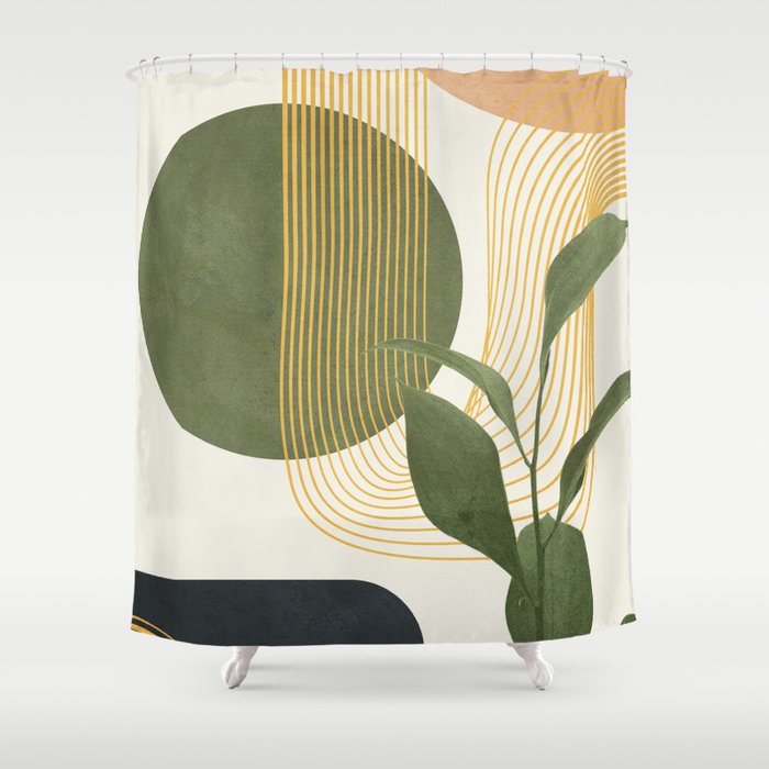 Branch Design 1 Shower Curtain Gallery Image 1