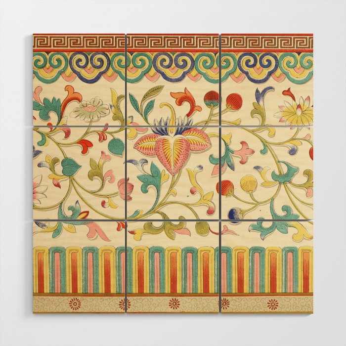 Owen Jones-William Morris Wood Wall Art Gallery Image 1