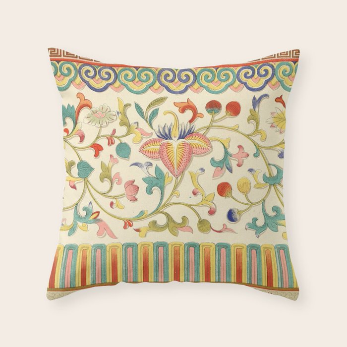 Owen Jones-William Morris Throw Pillow Gallery Image 6