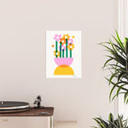 Abstract Flower Pot  Poster Gallery Image 2