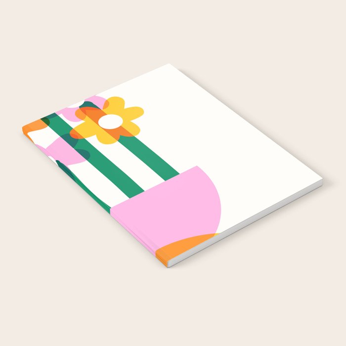 Abstract Flower Pot  Notebook Gallery Image 2